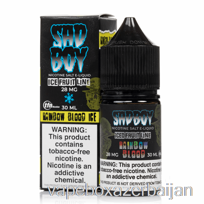 E-Juice Vape ICE Rainbow Blood - Sadboy Salts - 30mL 28mg